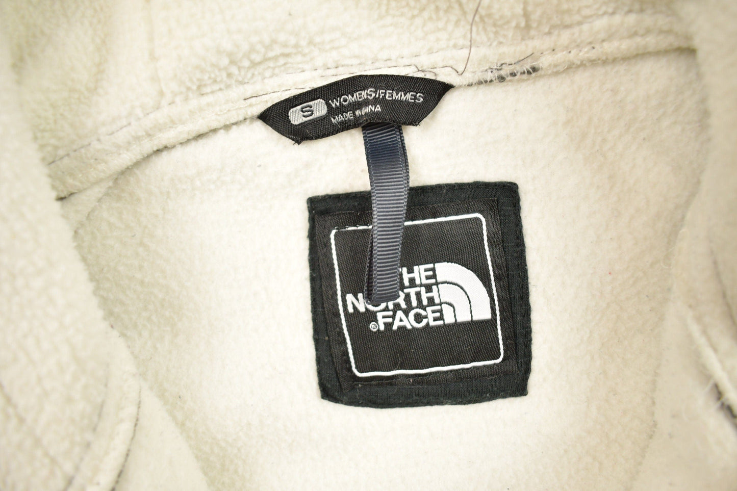 Vintage 1990s The North Face Hooded Denali Fleece Sweater Women's S