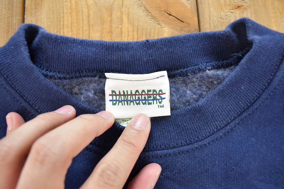 Vintage 1990s USA Spell Out Crewneck Sweatshirt Men's XL