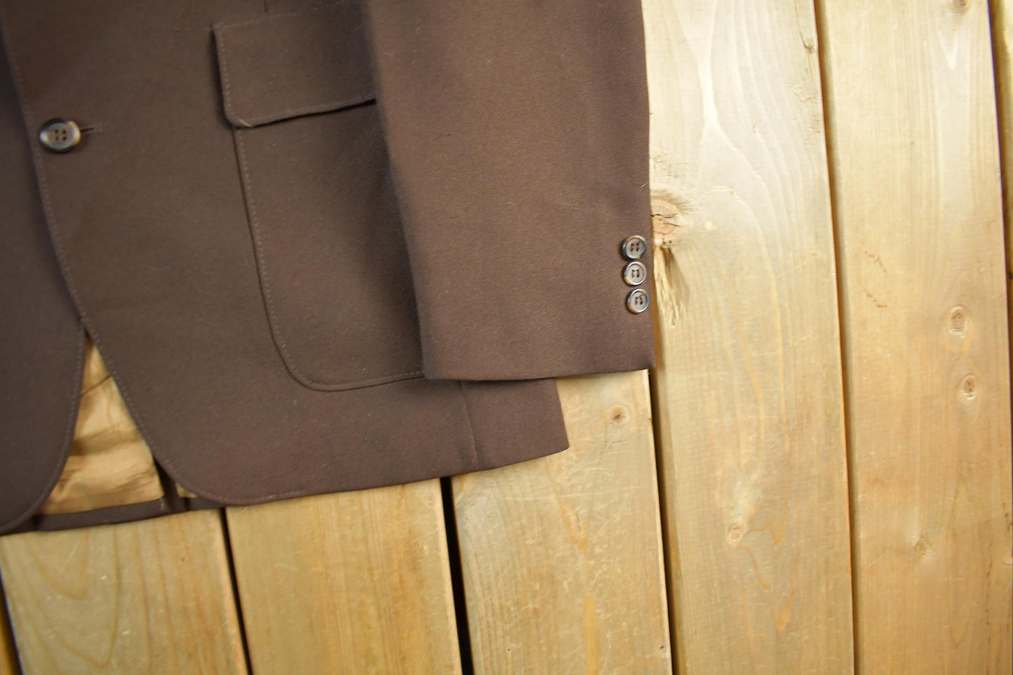 Vintage 1970s Levi's Action Suit Button Up Blazer Jacket Men's 40L Men's Medium