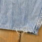 Vintage 1990s Distressed Levi's 560 Loose Fit Denim Blue Jeans Men's 32 x 26.5