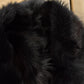 Vintage 1990s Faux Fur Shearling Coat Women's L