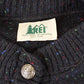 Vintage 1990s Rei Abstract Knit Cardigan Sweater Men's M