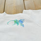 Vintage 1980s Floral Graphic Raglan Crewneck Sweatshirt Men's L