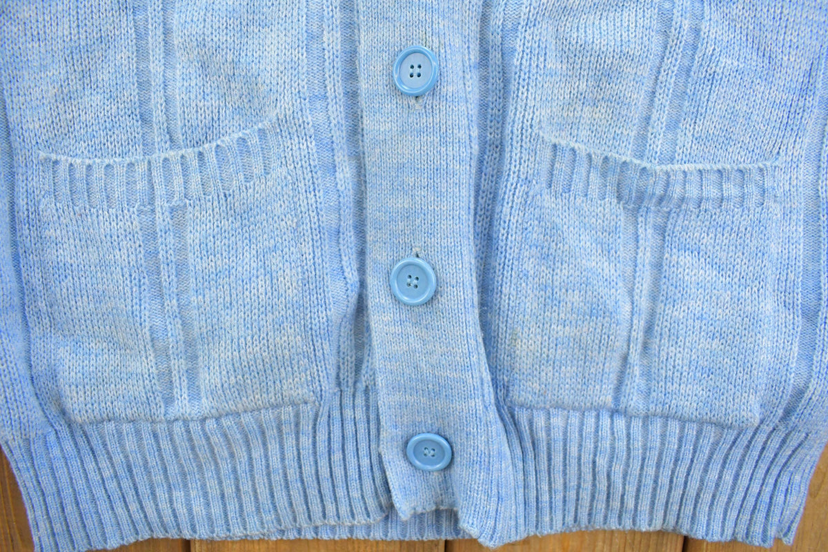 Vintage 1990s Geometric Knit Cardigan Sweater Men's M