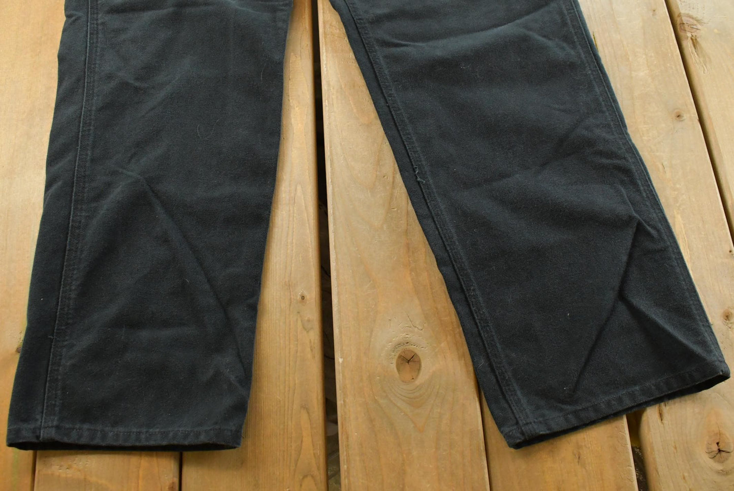 Vintage 2000s Carhartt Black Canvas Pants Men's 31 x 30