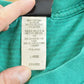 Vintage 1990s USA Olympic Rings JC Penney Micro Stripe Teal T-Shirt Men's L
