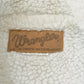 Vintage 1990s Wrangler Sherpa Lined Denim Vest Jacket Men's L