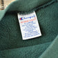Vintage 1990s Champion Reverse Weave Blank Green Crewneck Sweatshirt Men's L / 90s Streetwear / Athleisure Sportswear