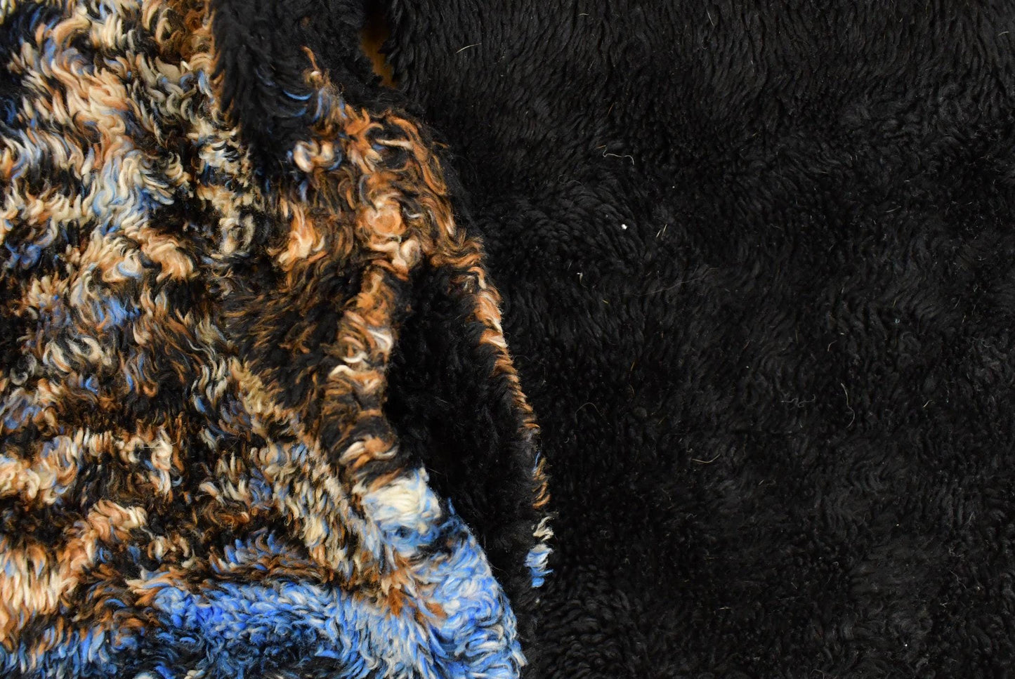 Vintage 1990s Bear Ridge Winter Wolf Theme Full Zip Fleece Sweater Jacket Men's XL