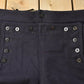 Vintage 1960s US Navy Laced Fly Bell Bottom Pants Men's 32 x 27