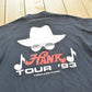 Vintage 1993 Hank Williams Jr Tour Country Music T-Shirt Mens L