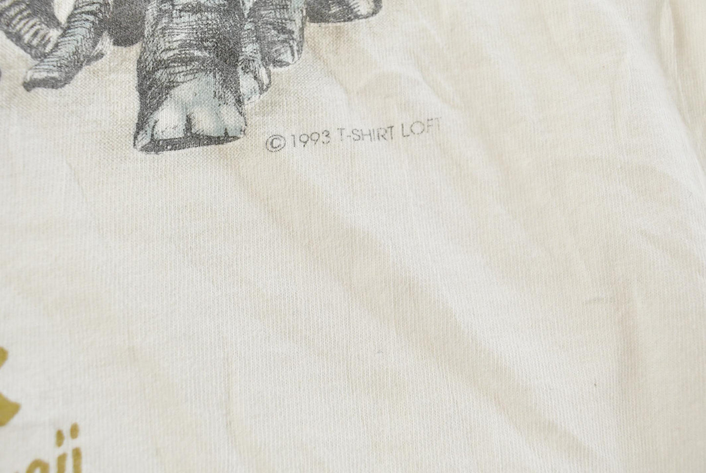 Vintage 1993 Elephant Walk Hawaii Souvenir T Shirt Mens L