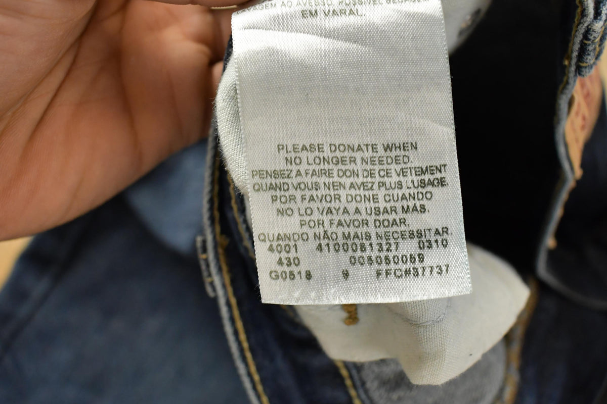 Vintage 2000s Levi's 505 Regular Straight Denim Jeans Men's 36 x 31
