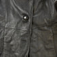 Vintage 1990s Wilsons Leather Trench Coat Women's Large