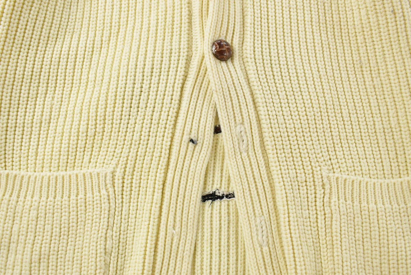 Vintage 1970s Western Cowboy Cowichan Knit Cardigan Sweater Men's M
