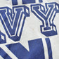 Vintage 1980s Naval Academy Collegiate Ringer T-Shirt Mens M