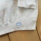 Vintage 1990s Discus Athletics Made In USA Basic Blank Grey Crewneck Sweatshirt Men's L