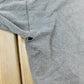 Vintage 2000s Faded Gray Blank Zip Up Hoodie Sweatshirt Men's 2XL