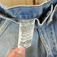 Vintage 1990s Carhartt Distressed Double Knee Denim Work Jeans Men's 31 x 33