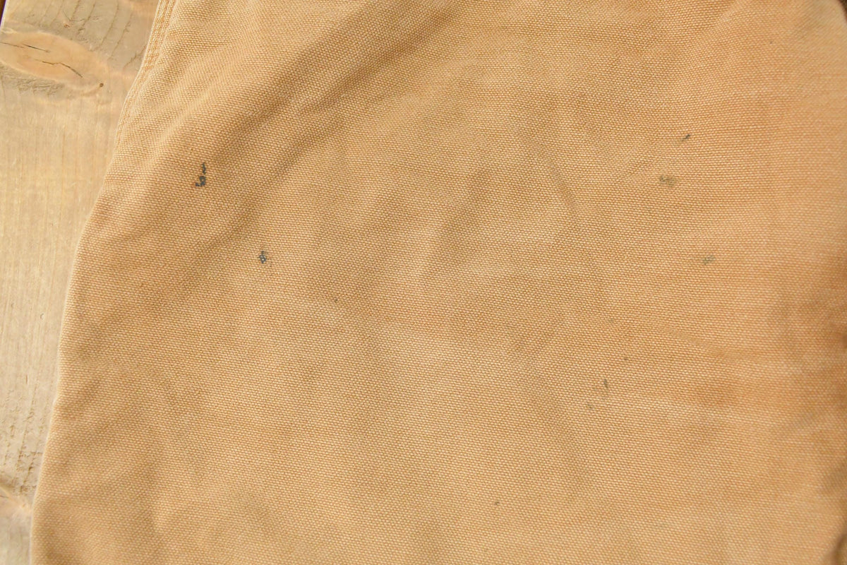 Vintage 2000s Carhartt Flannel Lined Canvas Work Pants Men's 37 x 28.5