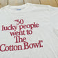 Vintage 1990s Cotton Bowl NCAA Football Souvenir T-Shirt Men's L