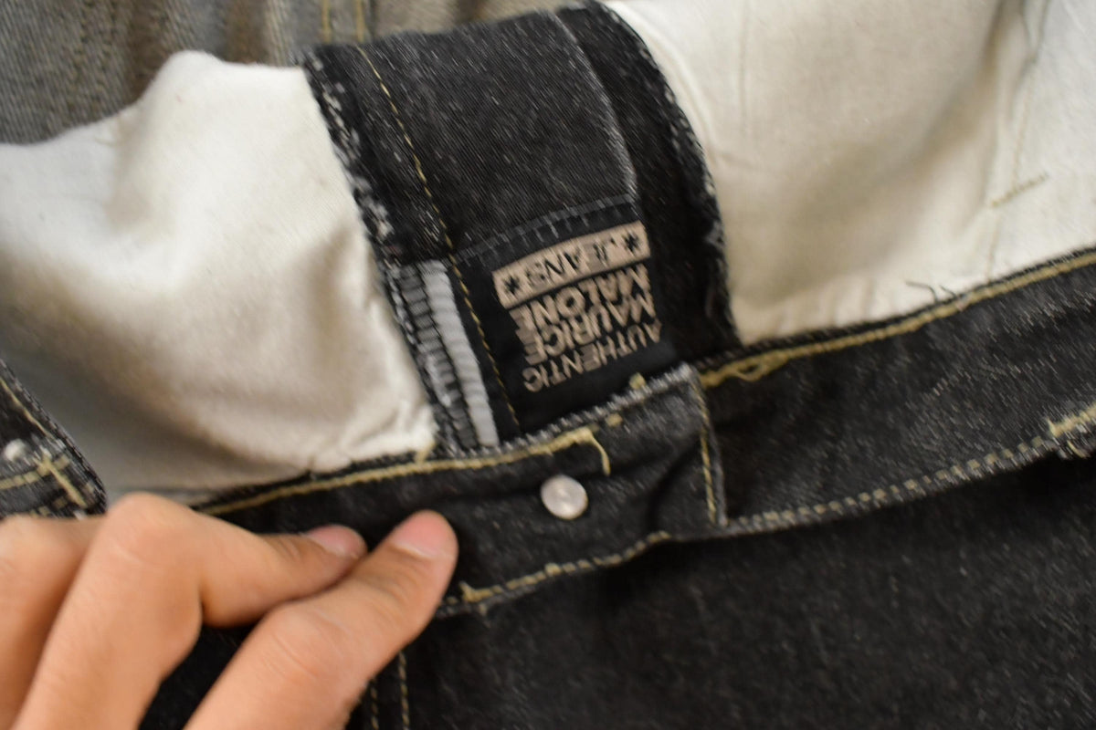 Vintage Y2K Maurice Malone Baggy Hip Hop Denim Jeans Men's 36 x 34