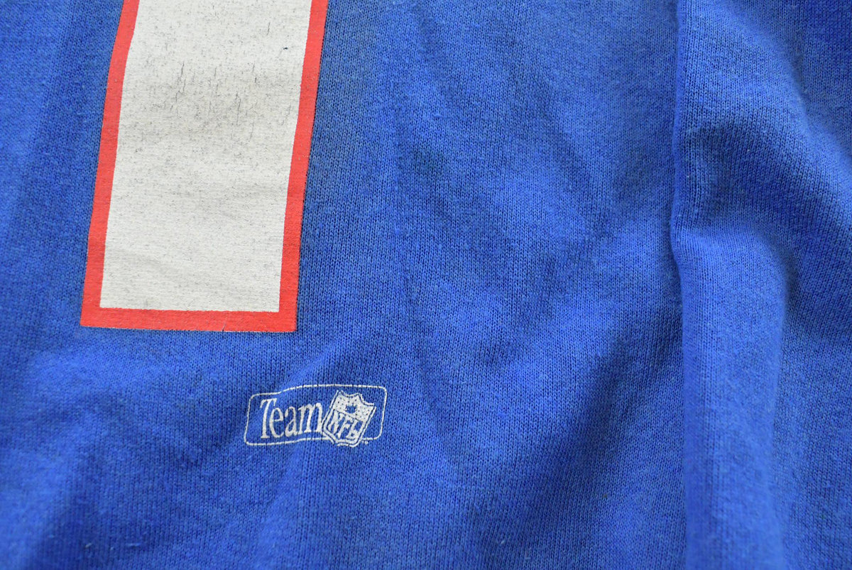 Vintage 1990s New England Patriots Drew Bledsoe #11 Crewneck Sweatshirt Men's XL