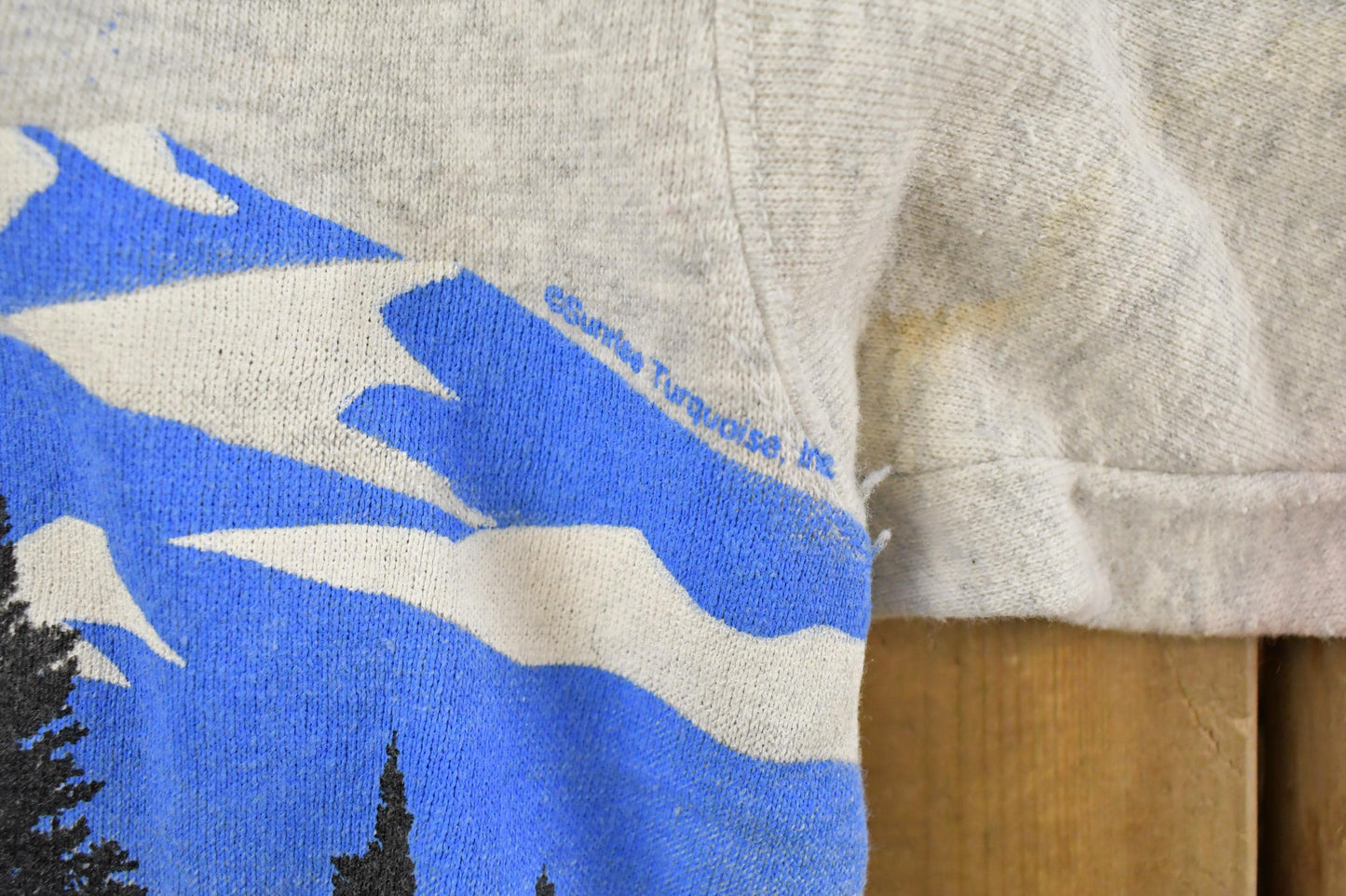 Vintage 1990s Wilderness Outdoors Crewneck Sweatshirt Men's XL