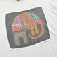 Vintage 1990s Aztec Cat Laurel Burch Art T Shirt Mens XL