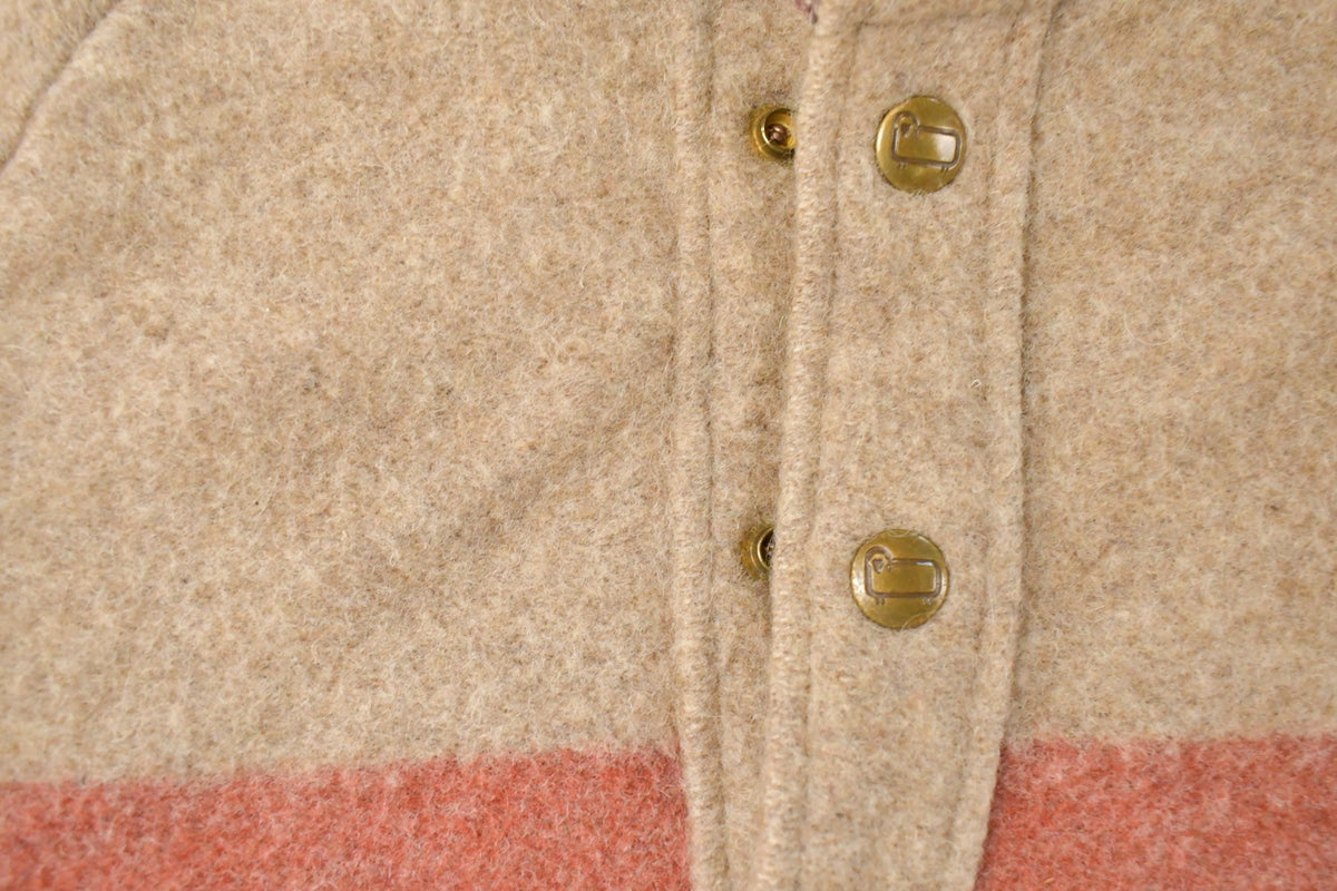 Vintage 1990s Woolrich Wool Blanket Jacket Men's Medium