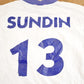 Vintage 1990s Toronto Maple Leafs Mats Sundin NHL T-Shirt Men's XS