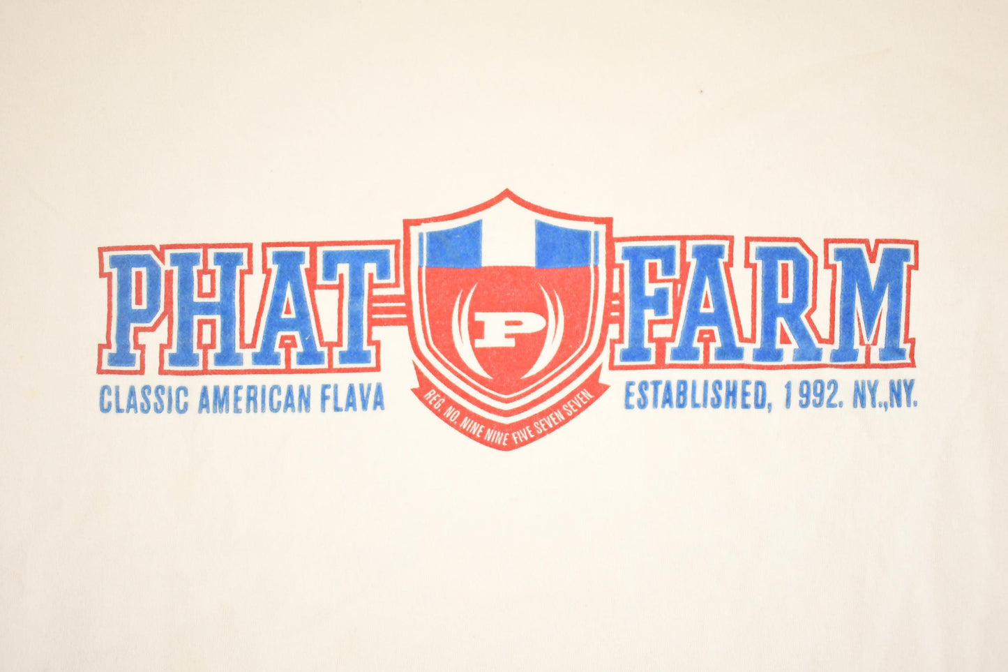 Vintage 1990's Phat Farm New York Souvenir Streetwear T-Shirt Men's XXL