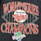 Vintage 1991 Minnesota Twins MLB World Series Champions Crewneck Sweatshirt Men's Small