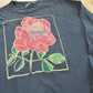 Vintage 1990 Rose Long Sleeve T-Shirt Men's L