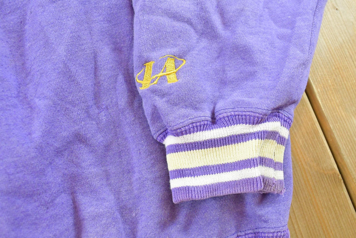Vintage 1990s Logo Athletic Minnesota Vikings Embroidered Crewneck Sweatshirt Men's L / 90s NFL Football / Sportswear / Streetwear