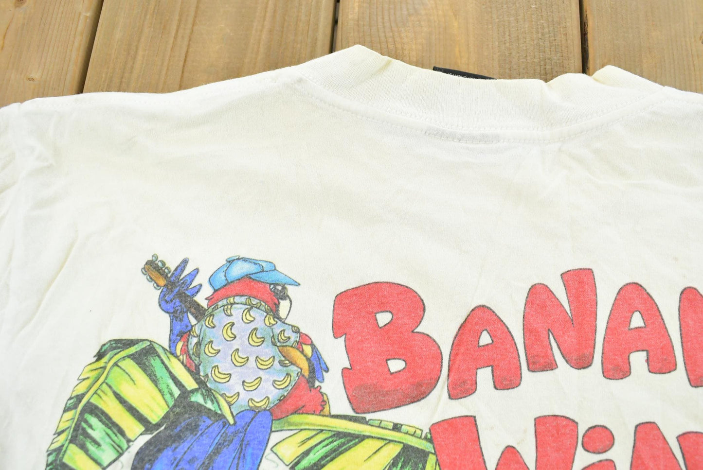 Vintage 1997 Giant Jimmy Buffett Banana Wind Tour T-Shirt Size M Men's Medium