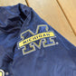 Vintage 2000s University of Michigan Wolverines Nylon Satin Bomber Jacket Men's XL