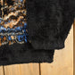 Vintage 1990s Bear Ridge Winter Wolf Theme Full Zip Fleece Sweater Jacket Men's XL