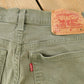 Vintage 1990s Levi's 512 Slim Tapered Denim Jeans Women's 28 x 29