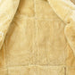 Vintage 1980s Shearling Leather Fur Jacket Men's 2XL