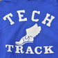 Vintage 1990s Tech Track & Field Russell Athletic Hoodie Sweatshirt Men's Large