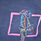 Vintage 1990s Pooh Tigger Bouncing Disney Crewneck Sweatshirt Men's L