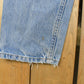 Vintage Carhartt Distressed Carpenter Denim Jeans Men's 30 x  31