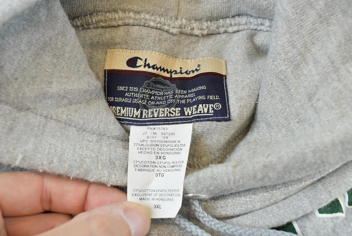 Vintage 2000s CHSFL Football Champion Reverse Weave Hoodie Men's 3XL