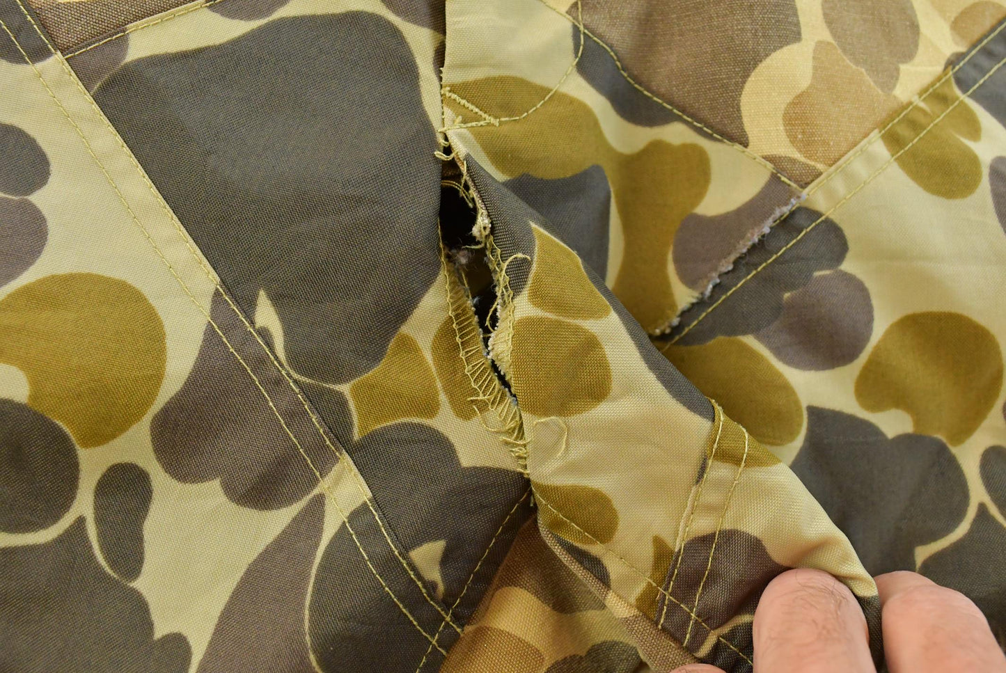 Vintage 1990s Mount'n Prairie Duck Camo Hunting Pants Men's 34 x 32