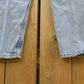 Vintage 1990s Levis Relaxed Fit Tapered Leg 550 Denim Blue Jeans Men's 26 x 28