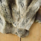 Vintage 1980s Tissavel Faux Fur Modacrylic Jacket Coat Women's 2XL