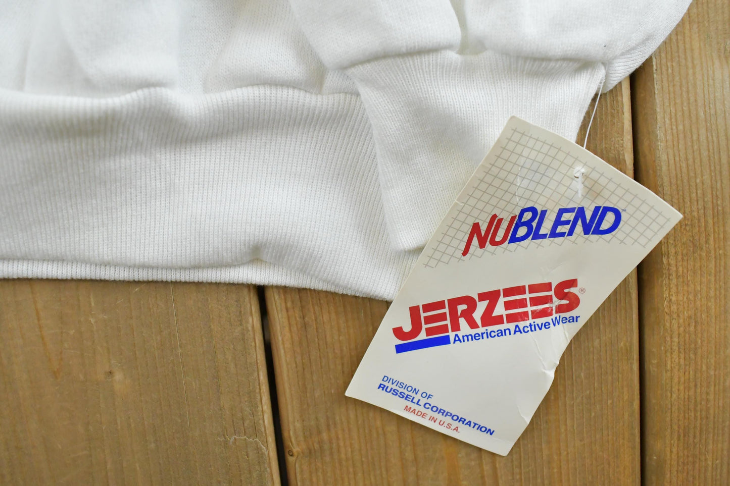 Vintage 1990s Deadstock Jerzees Learned From Men Funny Crewneck Sweatshirt Men's L