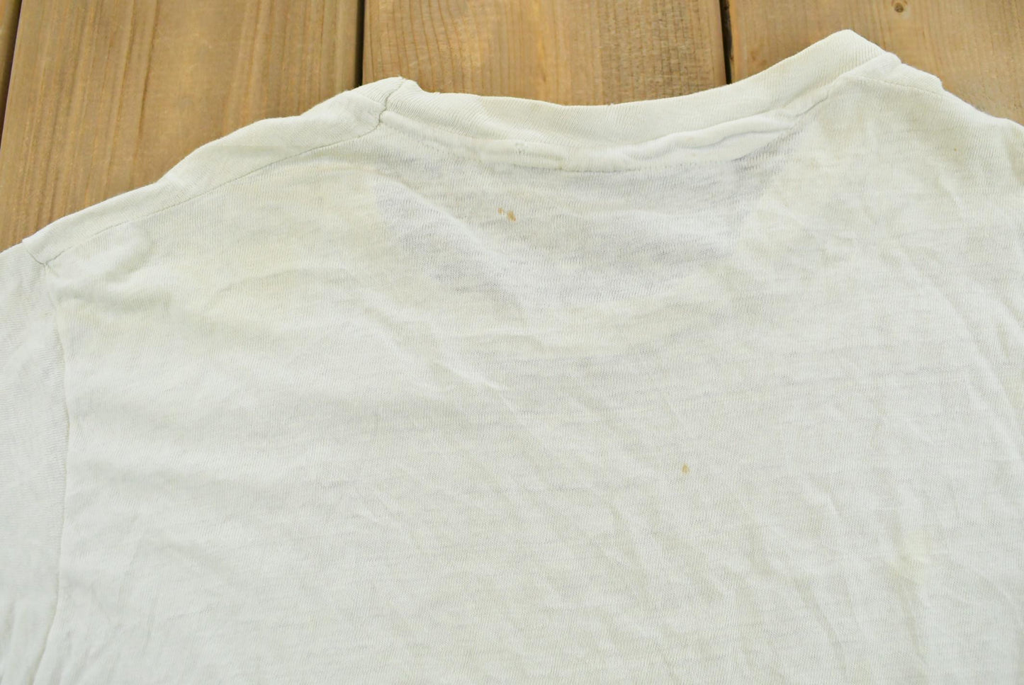 True Vintage 1970s Hanes Blank White T-Shirt Men's S