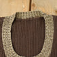 Vintage 1970s Nordic Pattern Knit Dress Women's S
